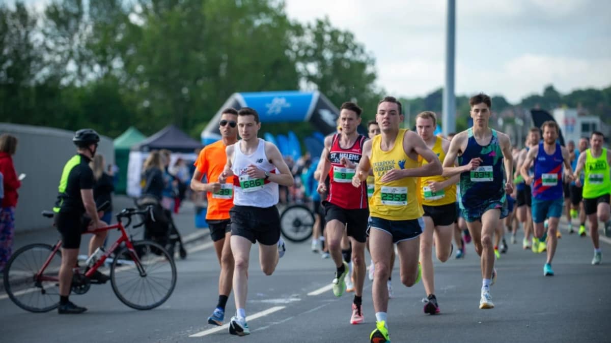 Runners at the Beverley Half Marathon